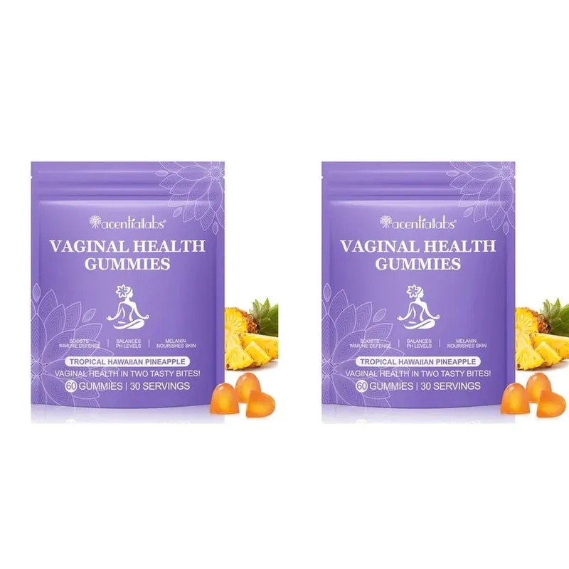 Acentiallabs Vaginal Health Gummies with Bacillus Coagulans and Vitamin C Supports Immune Defense and PH Balance 60 Gummies — image 8