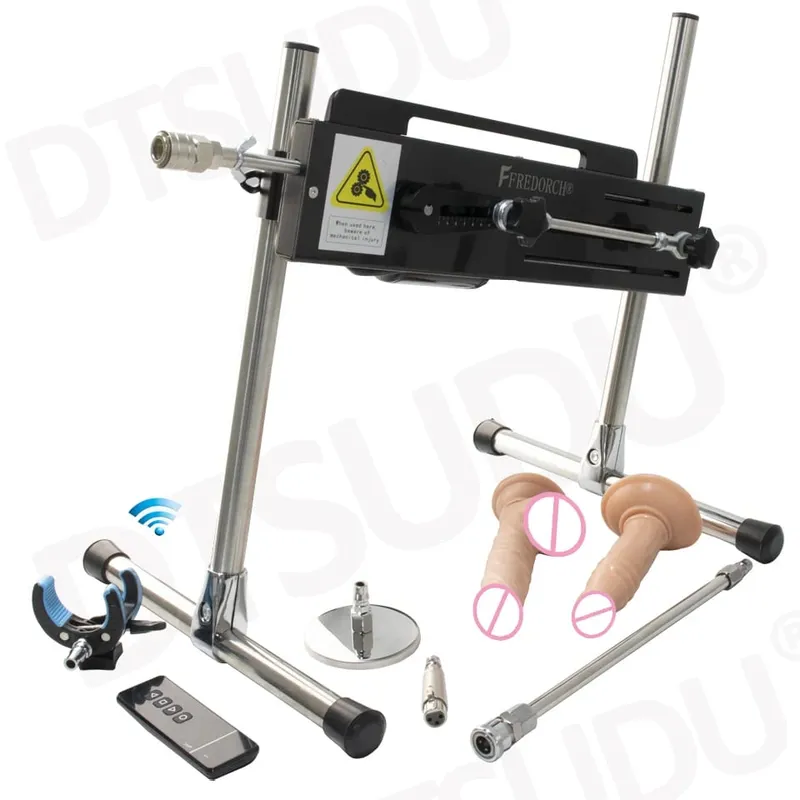 Dildo-120W Automatic Dildo Machine 3-15cm Super Silent Masturbation Dildo Sex Machine Adult Couple Sex Toy Female Male Sex Toy
