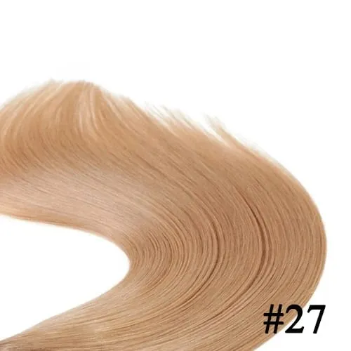 Nanoring Hair Extension Straight High Quality Real Human Hair Extensions for Women Micro Ring Link Hair Extensions Human Hair — image 16