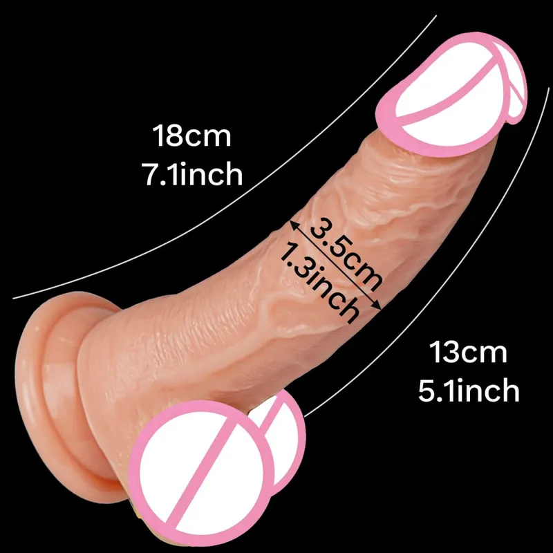 Realistic Dildos dick Women Masturbation Sexy Adult Sex Toys Soft Butt Plug Toys Penetration Anal adults 18 plus dilidoo women