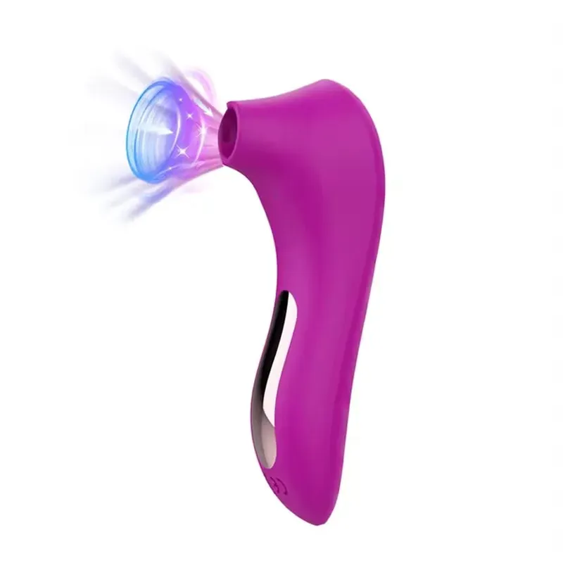 Powerful Sucker Clitoris Sucking Vibrator Female Clit Nipple Oral Vacuum Stimulator Massager Sex Toys Adults Goods for Women — image 9