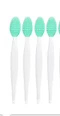 Wholesale 4pcs New Fashion Design Nose Double-Sided Tool Silicone Lip Scrub Exfoliator Brush make up brushes makeup brush set — image 9