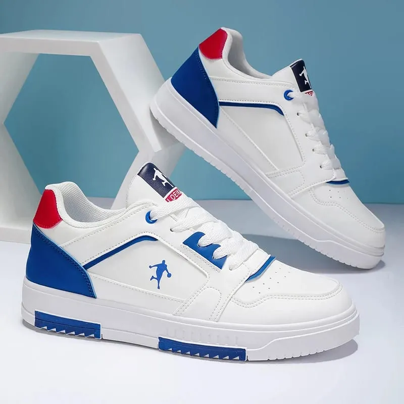 Fashion Forward Men's Casual Trainers - Clean Lines Contrasting Red Trim Must-Have for Sneakerheads & Style-Conscious Buyers — image 8
