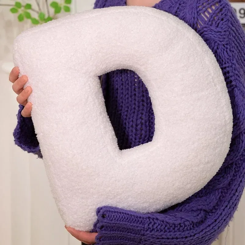 Hot Wholesale Cozy English Letters Pillow Sofa Cushion Living Room Decor 26 Letter Stuffed Doll Toy Kids Teaching Words Game Kid — image 7