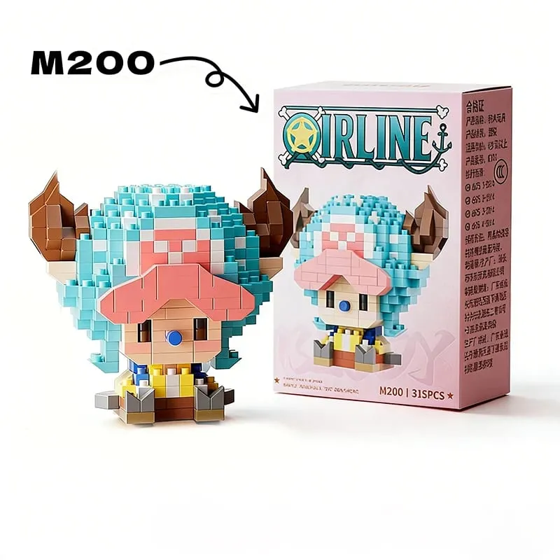 Anime Building Block Chopper Buggy Assembly Micro Building Block Zoro Robin Character Model Mini Bricks Figure Toys For Gift — image 11