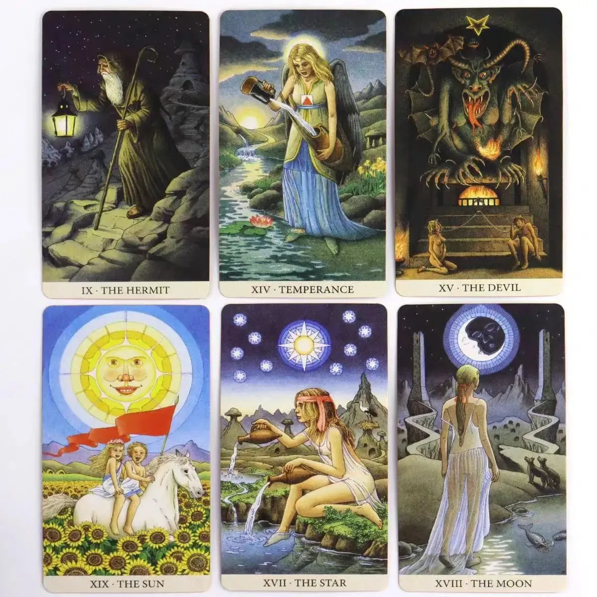 78 Longest Dream Cards With Guidebook Rider Waite Style Tarot Deck For Beginners Divination Fortune Telling Oracle Board Game — image 6