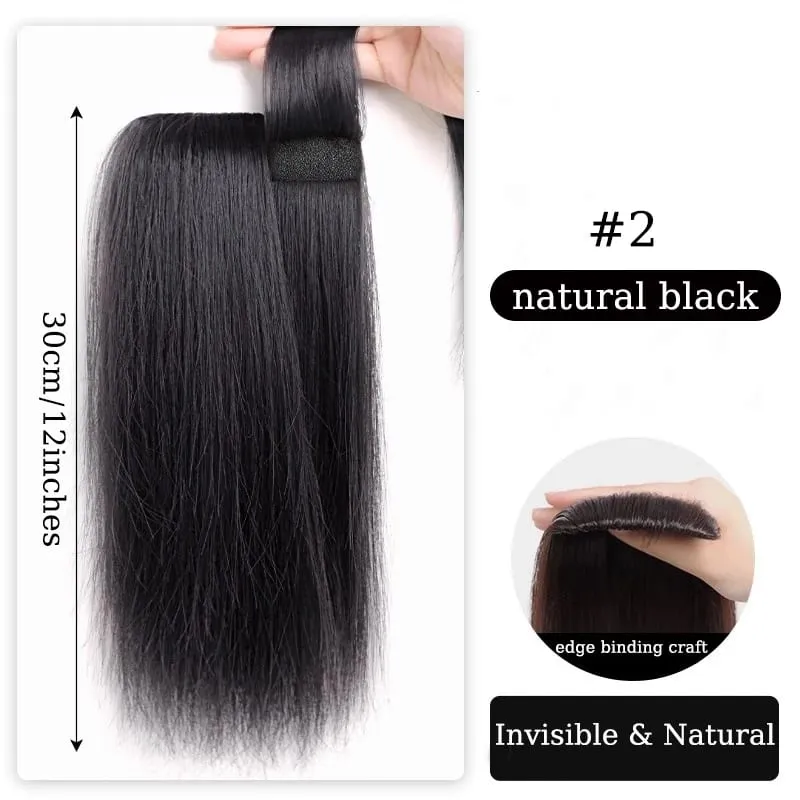 Synthetic Hair Extensions Volume Hair Pad Wig Clip-in Root Lifter Pad Hairpiece with Sponge Invisible Hair Pad for Women Wear — image 11