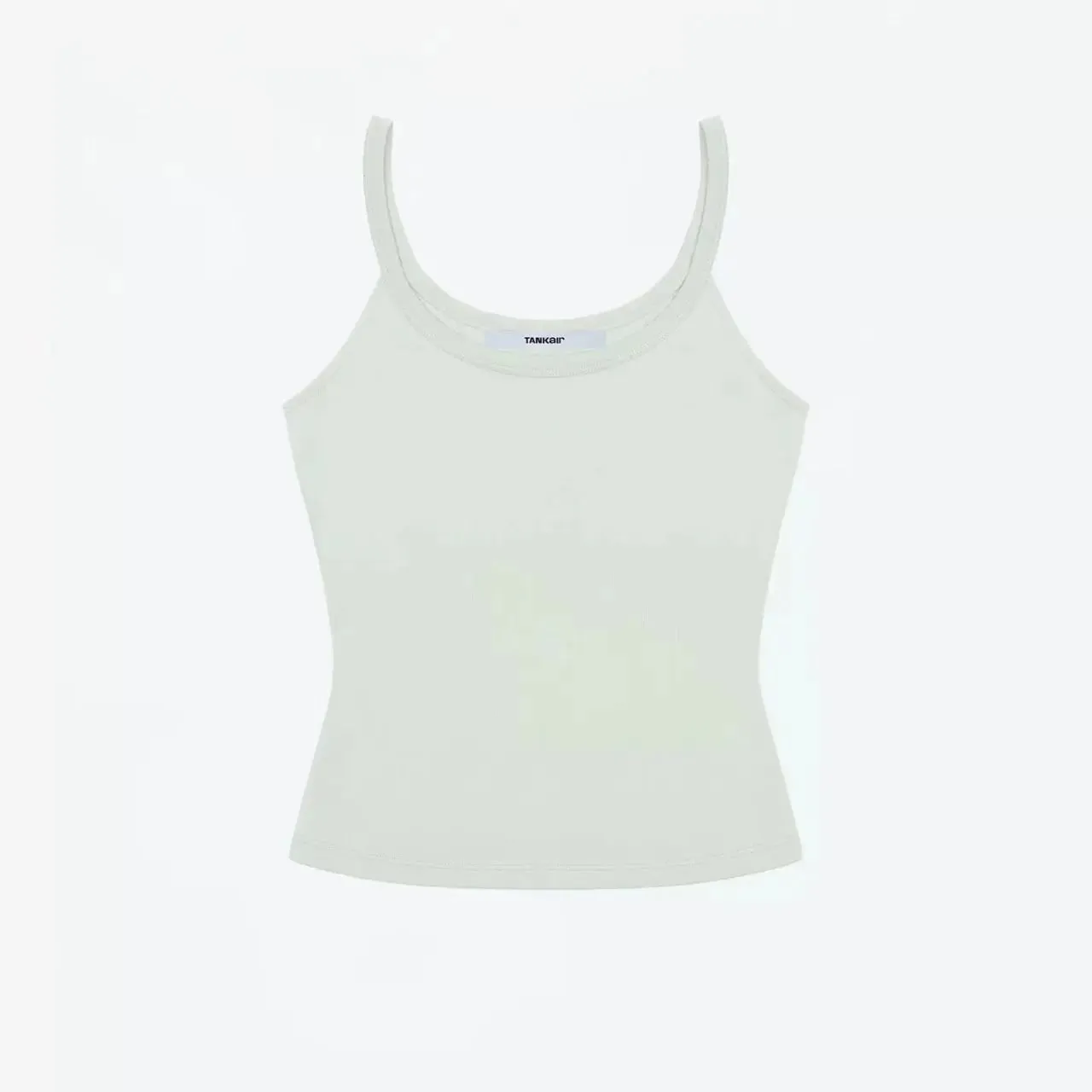 Tank American Style Crew Neck Slim Fit Stretch Basic Crop Top Sweet & Cool Sexy Camisole Vest — image 10