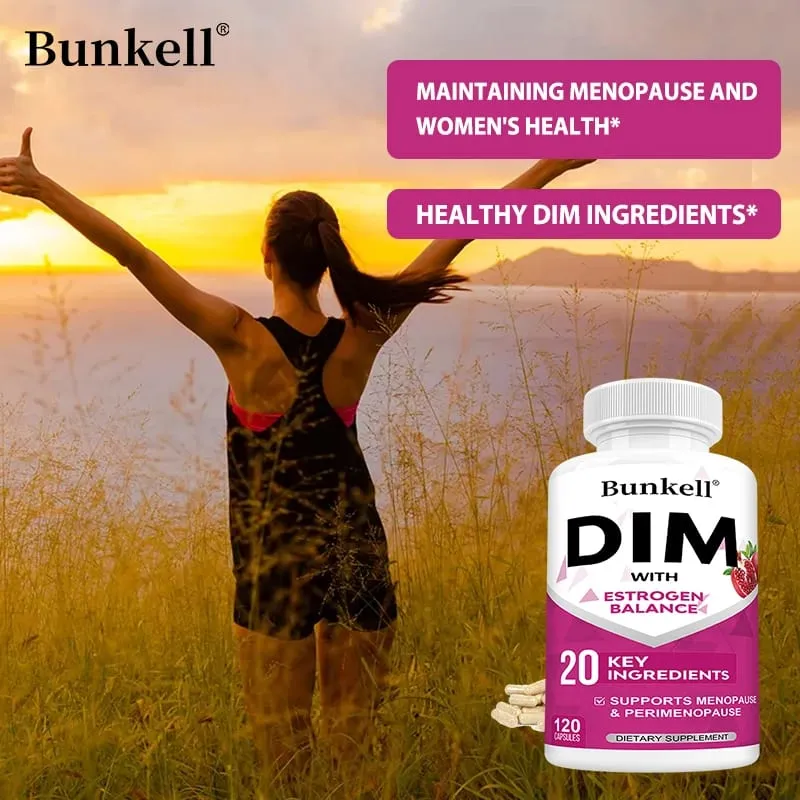 DIM Supplement 150mg Capsules with Black Pepper Extract Natural Plant Nourishment for Daily Body Wellness Balance for Women — image 4