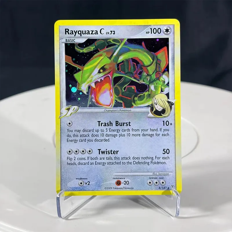 Proxy Cards EX Series Rayquaza Gold star Charizard Gengar Pikachu Hobbies Hobby Collectibles Game Collection Anime Cards — image 3