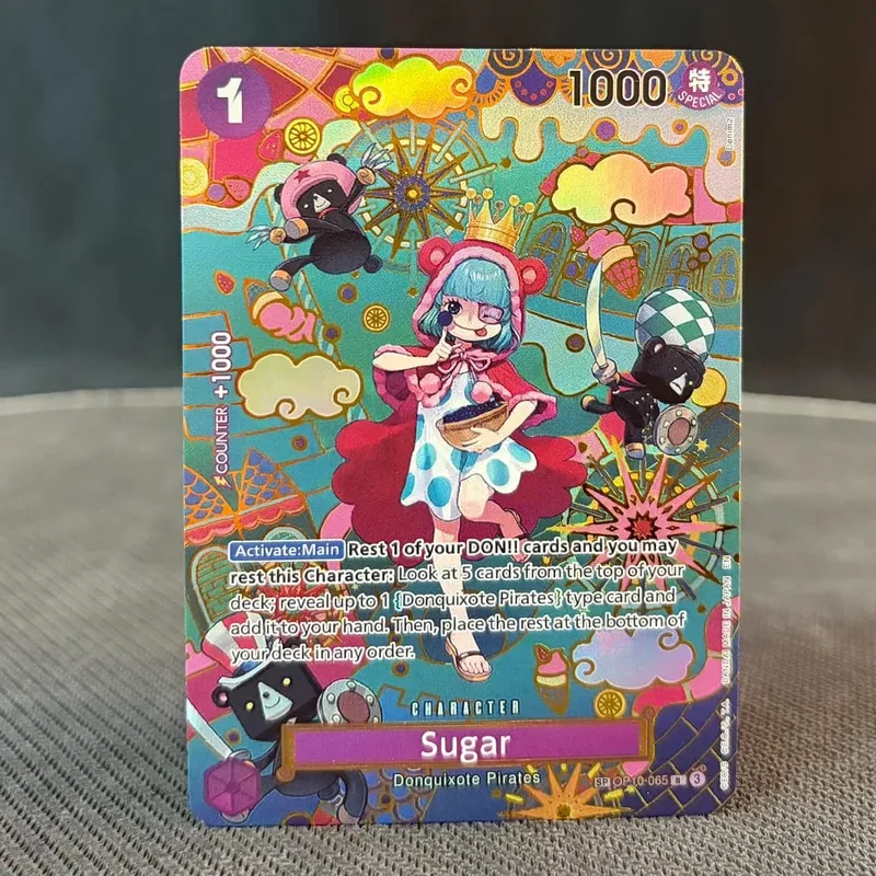 SP Gold Stamping Buggy Perona Mihawk Sabo Ace Luffy Zoro-juurou Sanji Newgate Nami Hancock Hiyori ONE PIECE Proxy Cards — image 12