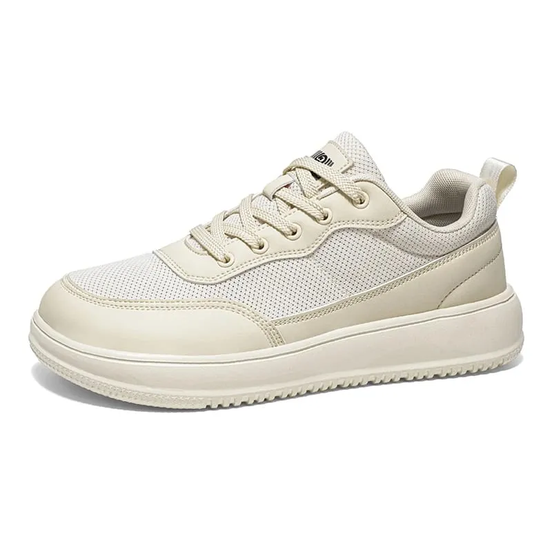 New Wide Toe Men Shoes Casual Versatile Soft Sole Wide Last Shoes Walking Sneakers Breathable Mesh Comfortable Barefoot Shoes