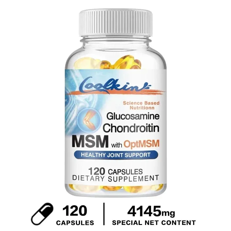 Glucosamine Chondroitin MSM with OptiMSM - Helps Maintain Healthy Joint Function and Mobility Protecting Cartilage Tissue — image 8