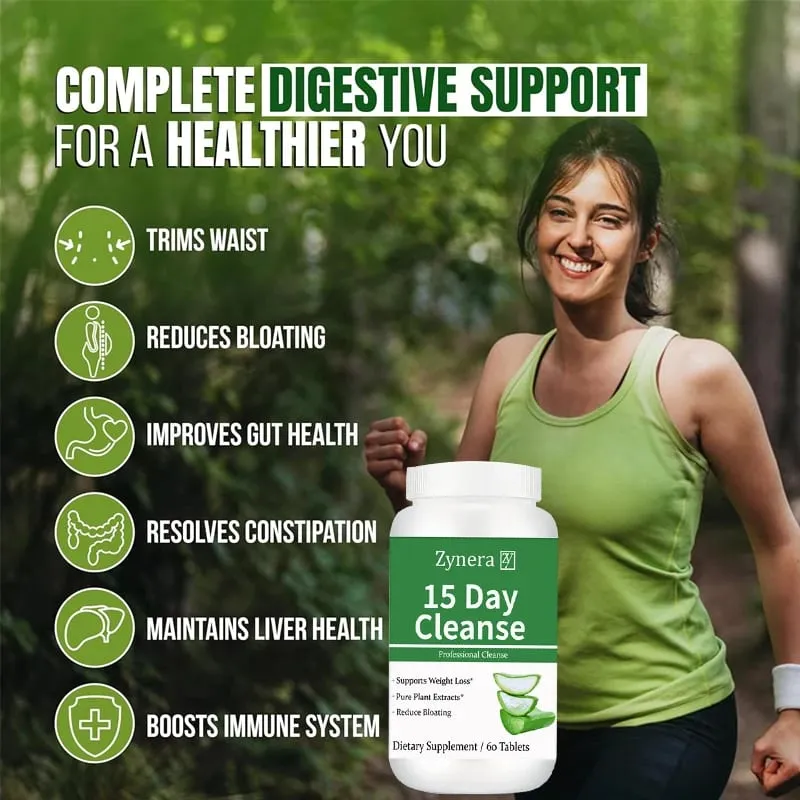 Capsules de perte de poids à l'aloe vera extra-fortes - Bloqueur de graisse coupe-faim naturel végétalien | 60 gélules pour femmes et hommes — image 3