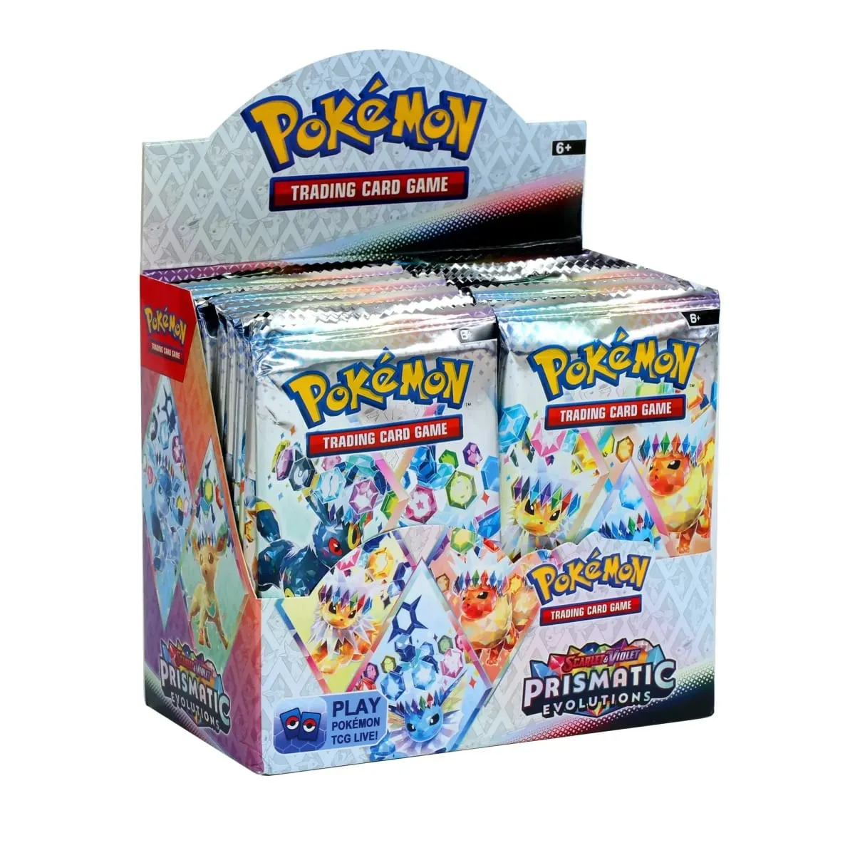360Pcs/Box 10Cards/PACK English Pokémon Card Prismatic Evolutions English Booster Battle Transaction Card Gifts — image 1