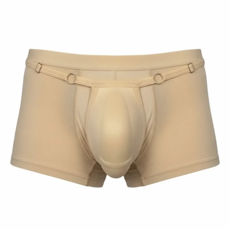 Tangas con almohadilla de esponja y espalda en T para hombre, calzoncillos acolchados frontales ajustables en 3D, ropa moldeadora de cintura baja sin costuras, accesorios para bragas — image 11