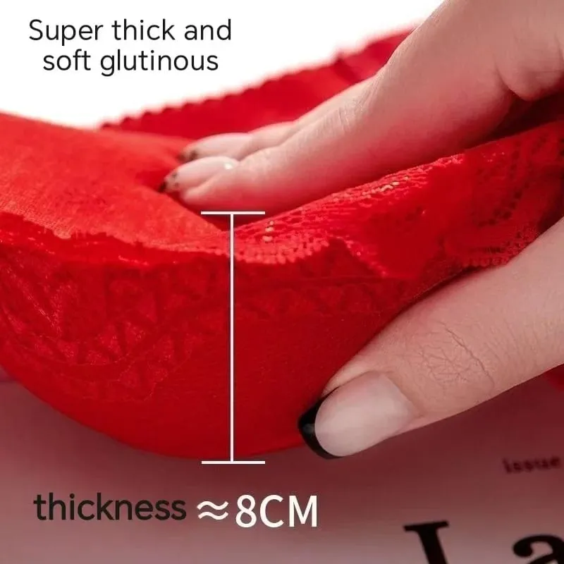 8 CM Extreme Push Up Bra For Flat Chest A Cup Ultra Padded Non Wire Lingerie Creates Cleavage