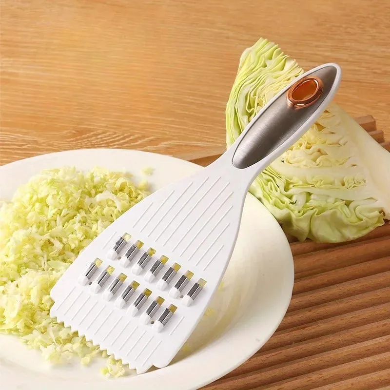 Multi-Functional Vegetable Slicer & Sharpener - Manual Food Cutter for Potatoes Carrots Fruits - Durable Plastic Kitchen Gadget — image 5