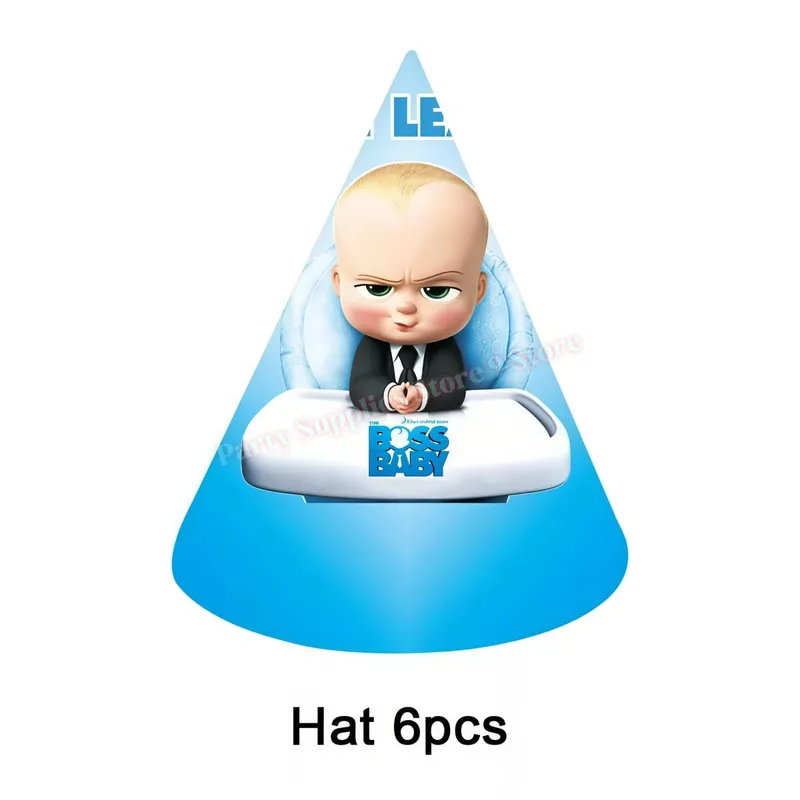 Bossed Baby Theme Newborn 1st Birthday Party Decoration Paper Plate Cup Balloon Banner Kid Boy Favors Baby Shower Event Supplies — image 25