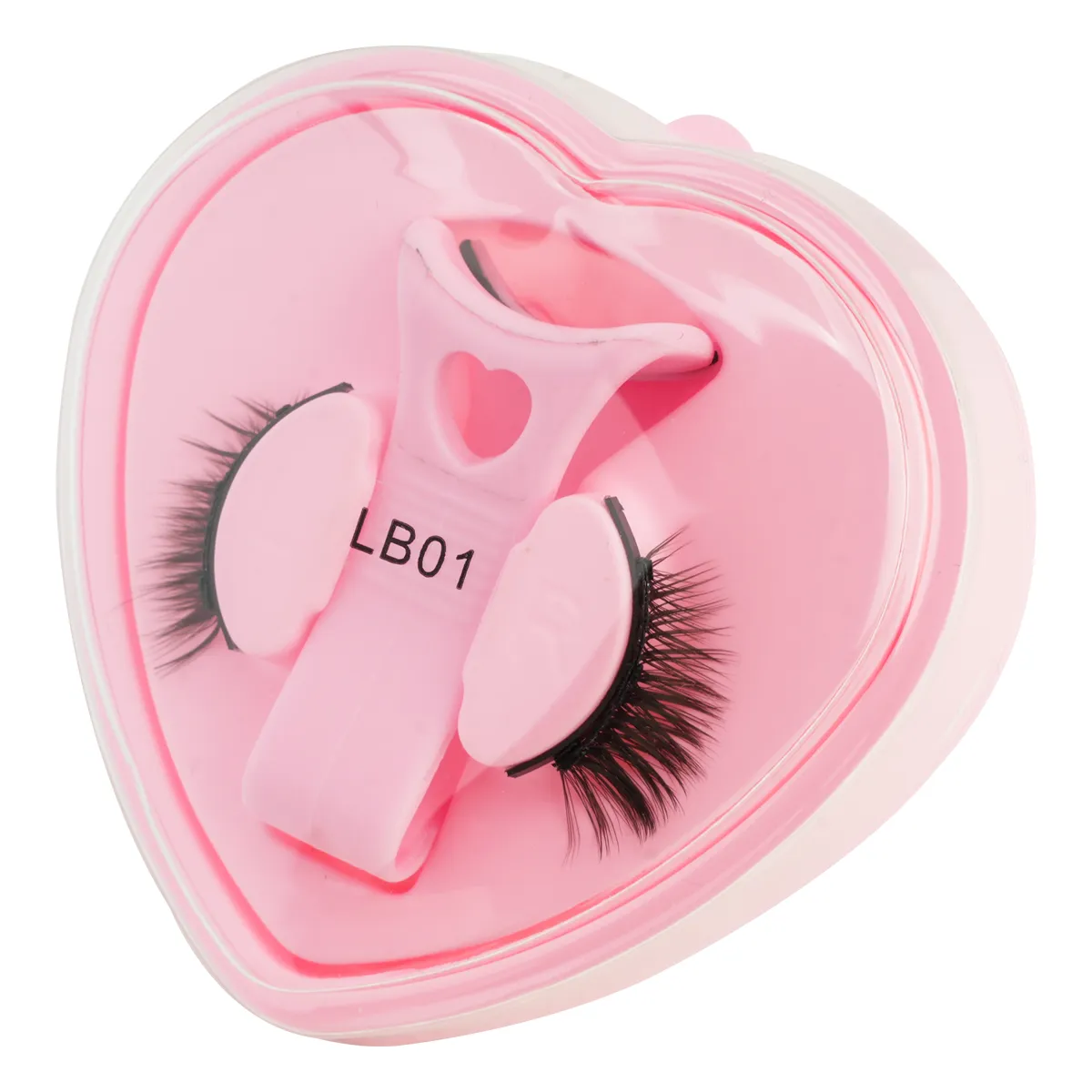 Magnetic Eyelashes 1Pcs No Glue Needed Reusable Natural Look 3D Lashes Easy Apply Soft Magnetic Lashes Kit for Eye Makeup