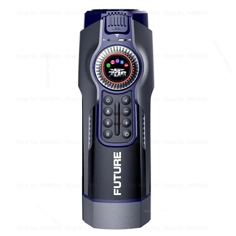 18+ Male Masturbator Automatic Rotating Vibrating Penis Pump Thrusting Licking Sex Machine Stroker Pocket Pussy Sex Toys for Men — image 2