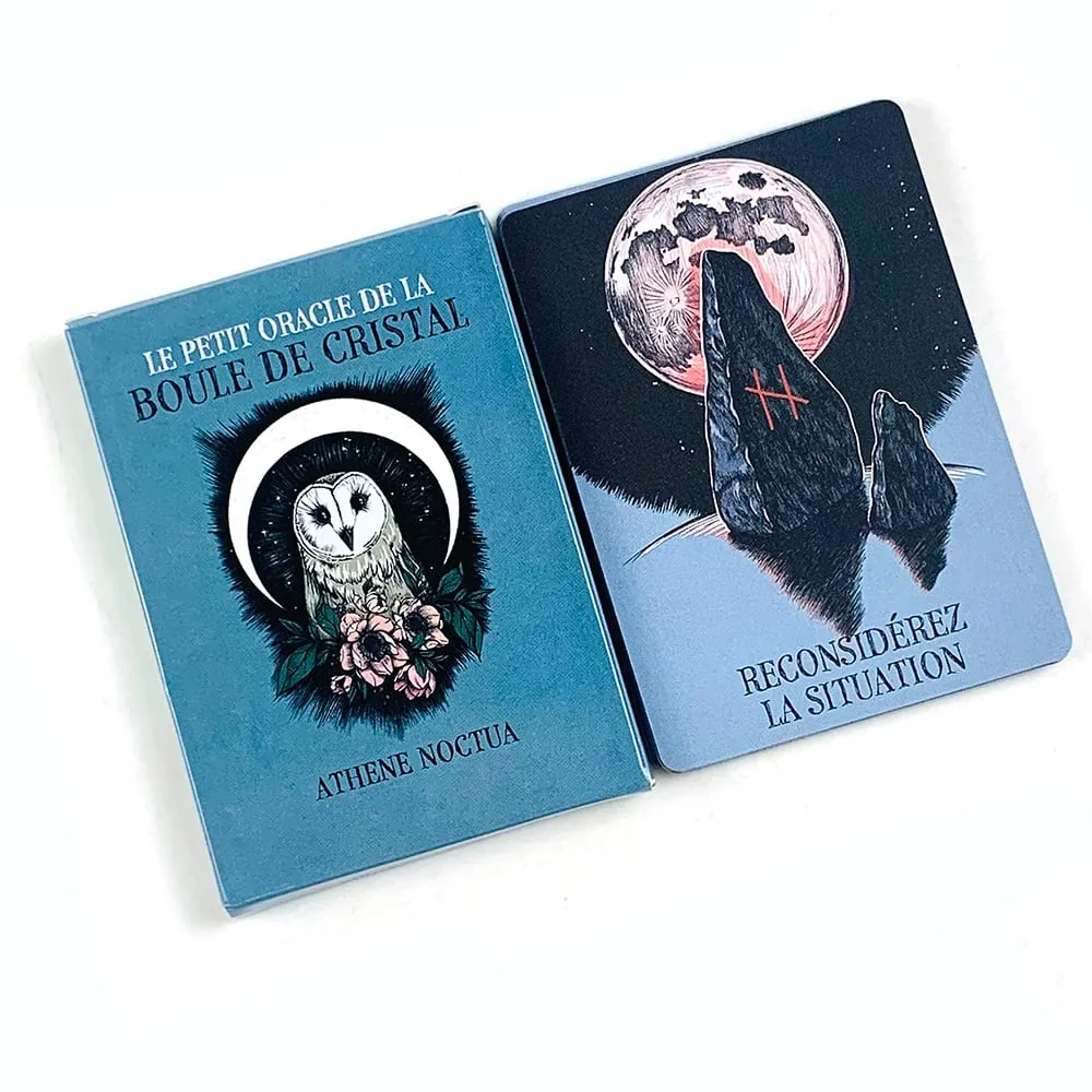 Le Petit Oracle De La Boule De Cristal Oracle Cards 13-Card Deck Athene Noctua Tarot Divination Card with Guidebook — image 1