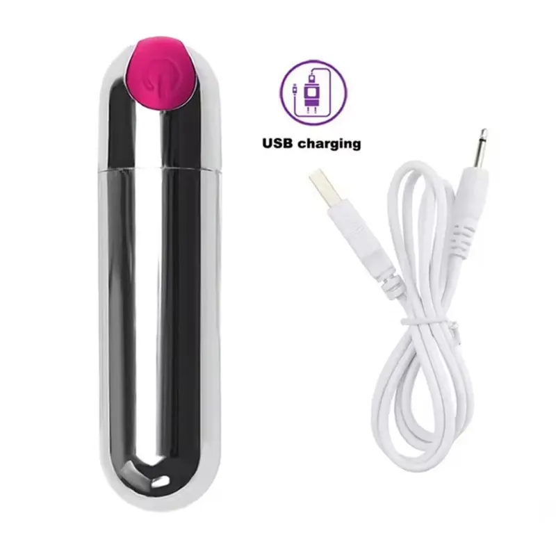 Mini Bullet Women Vibrator Powerful Vibrating G-Spot Vagina Stimulator Strong Shock Dildo Clitoris Massager Sex Toys for Women — image 9