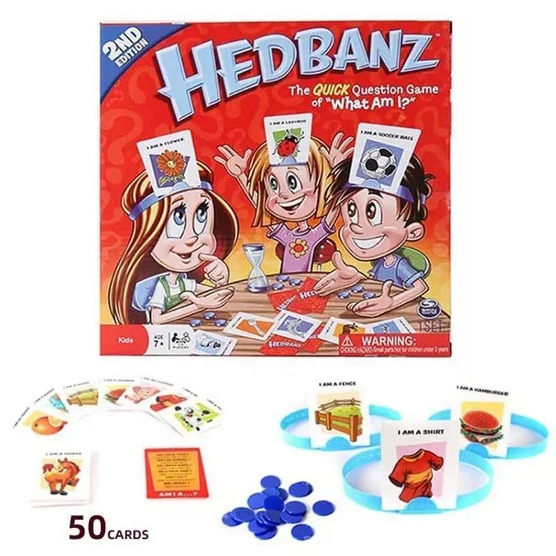 Kids Funny Cards Board Game Toy Family Party Game Guess Who I Am Game Parent-Child Interactive Educational Toy Gift for Boy Girl — image 5