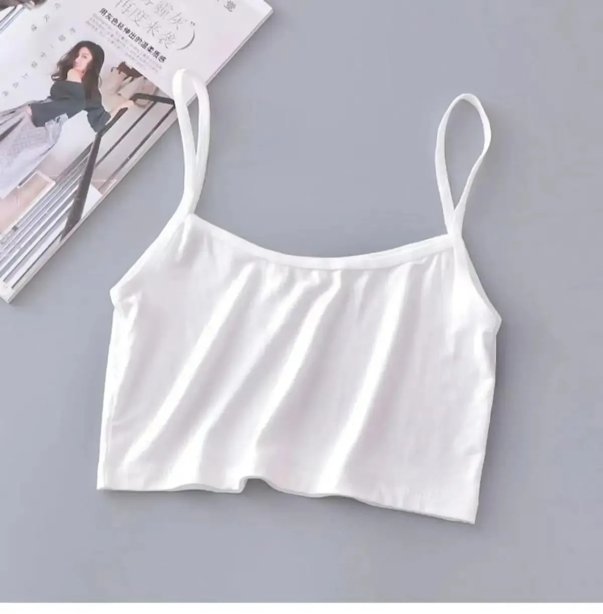 Comfortable Anti-Exposure Camisole Convenient Design Women's Sleeveless Tank Top Soft Fabric Breathable Camisole for Women — image 5