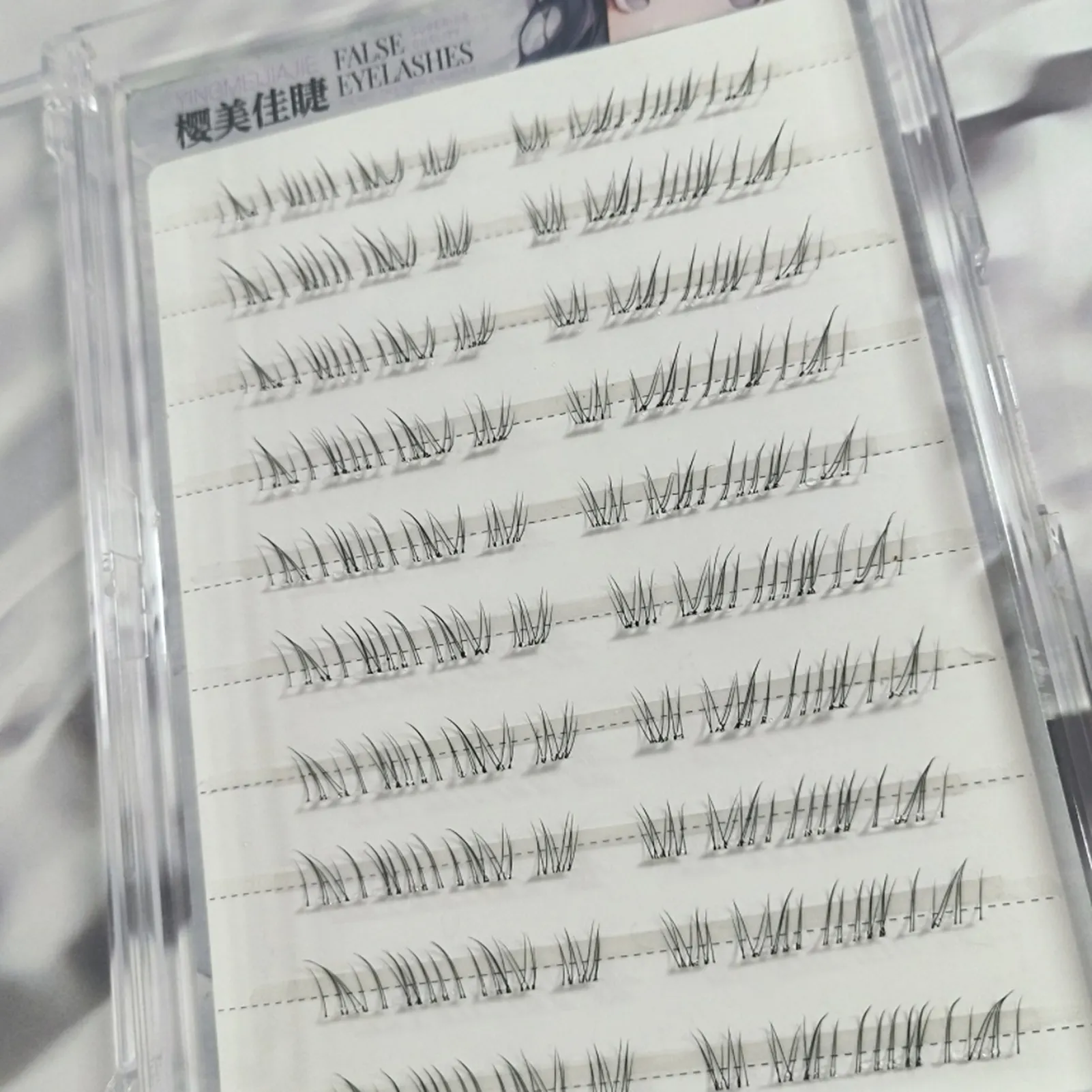 Natural Looking Lower Fake Eyelashes Wispy Cosplay Individual Lashes Cluster Comic False Eyelashes For Beauty Perfect Eye Makeup — image 4
