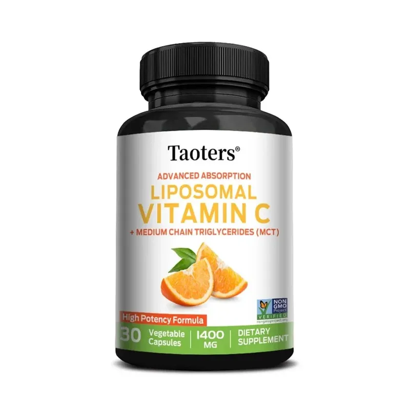 Liposomal Vitamin C 1400 มก. - ส่งเสริมการผลิตคอลลาเจน การสนับสนุนภูมิคุ้มกัน สารต้านอนุมูลอิสระที่มีประสิทธิภาพ