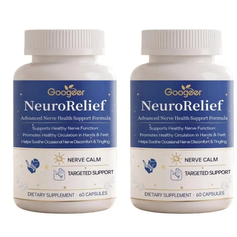 Googeer NeuroRelief Advanced Nerve Health Capsules Daily Support for Nervous System Wellness & Healthy Circulation 60 Capsules — image 8