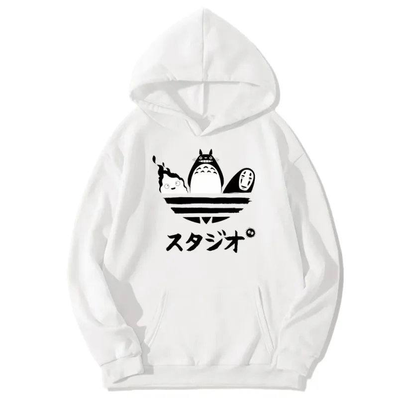 Men's Fashionable and Versatile Fleece Sweatshirt Thin and Warm Three-dimensional Pocket Printed Fit sweatshirt hoodie bape — image 9