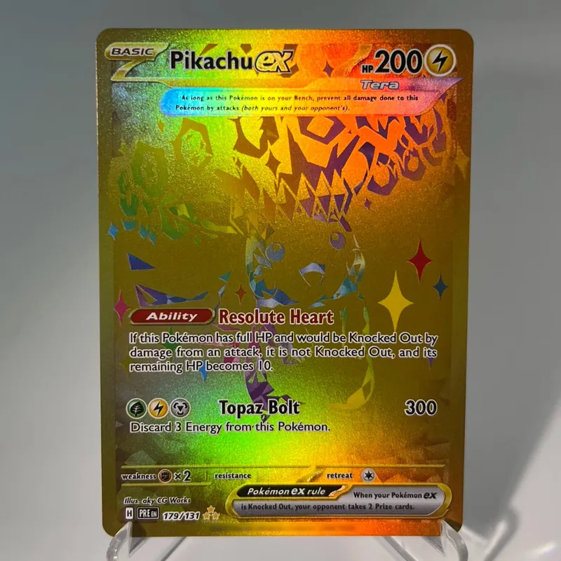 Prismatic Evolutions PKM Cards PTCG5-A GX Rainbow Umbreon Sylveon Leafeon ex Rare Collection Battle Toys Gifts for Hobbies — image 39