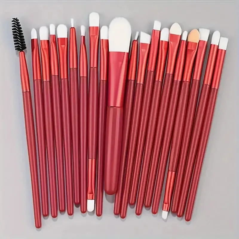 Makeup Brushes Set Premium Synthetic Kabuki Foundation Concealers Powder Blush Blending Face Eye Shadows Brush Set — image 15