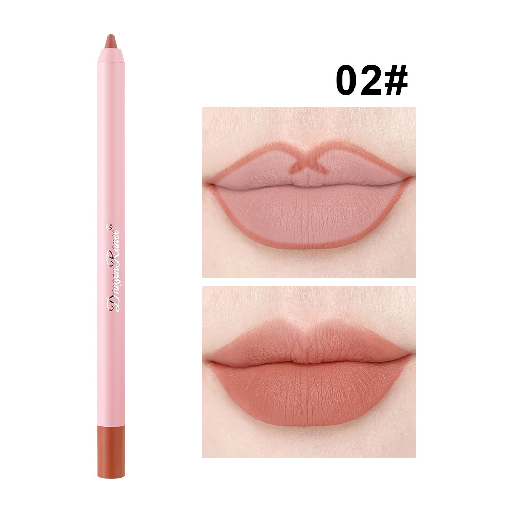 Waterproof Matte Lip Liner in Bean Paste Color Lip Plumping Lipstick Pen Non-Fading Lip Liner Waterproof and Sweat-Proof Long-Lasting Matte Lip Liner One-Second Plump Lip Lipstick Pen — image 15