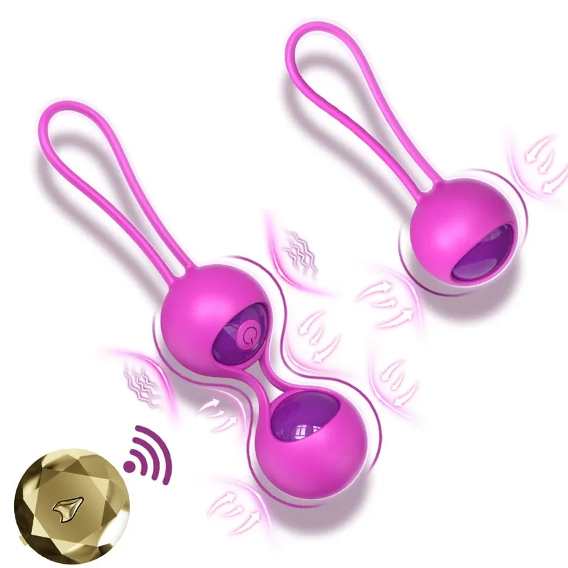 Remote Control G Spot Vibrator Kegel Balls for Women Vibrating egg Female Vaginal Massager Clitoral Nipple Stimulator Adult Toys — image 1