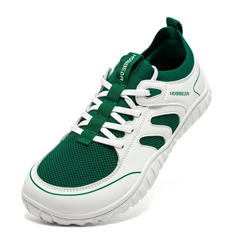 Laufsneaker mit breiter Spitze, Unisex, minimalistisches Mesh, atmungsaktive Schuhe, Kunstleder, Schnürsenkel, Wandersneaker — image 8
