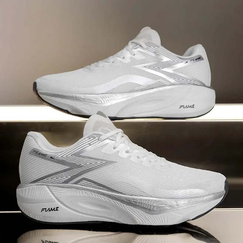 Brand Men's Carbon Plate Running Shoes Soft Cushion Shock Absorbing Sports Shoes Unisex Sneakers Light Anti-Slip Training Shoes — image 4