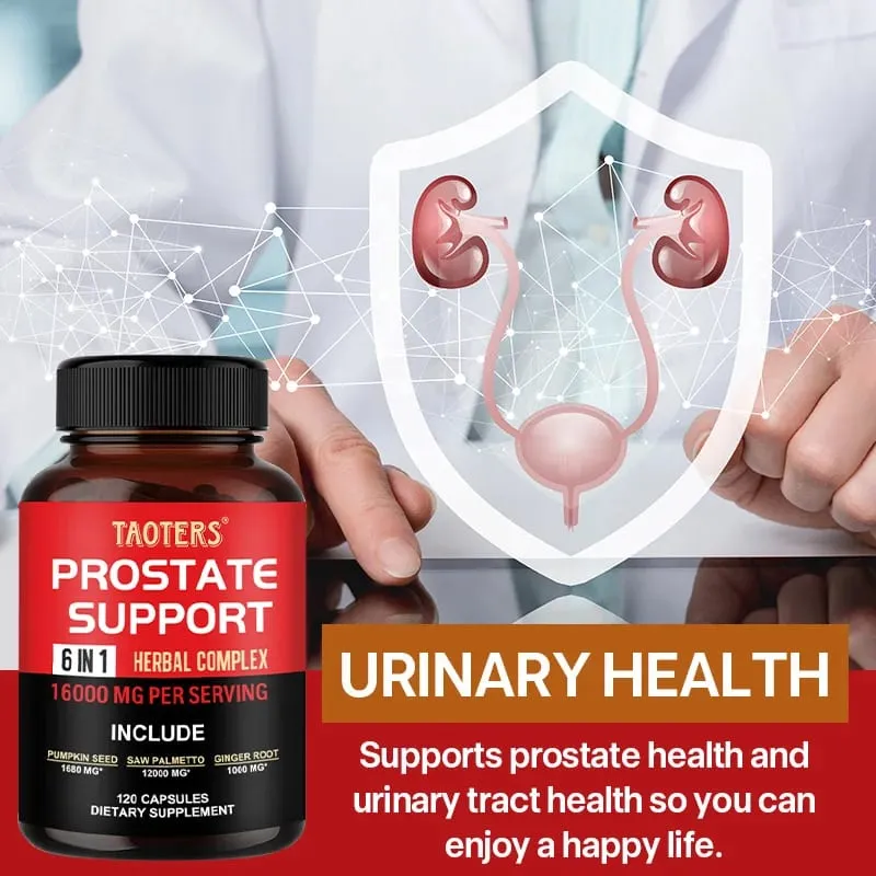 Natural Saw Palmetto - Prostate Health Support Supplement Improves Toilet Frequency and Urgency Promotes Healthy Hair Growth — image 4