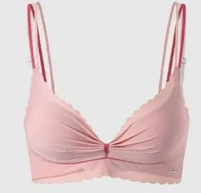 Hot Sweet Cute Lingerie Set Women Wireless Bra Thin Cup Push Up Support Large Bust Minimizer Daily Home Wear Plus Size S-XL Set — image 7