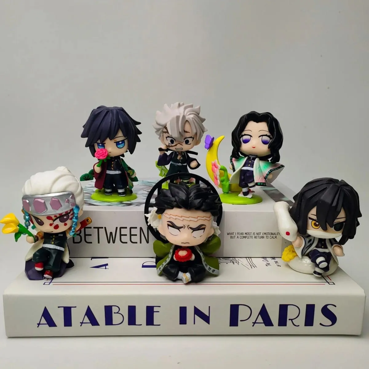 2026 Tanjiro Kamado Nezuko Demon-Slayer Anime Cartoon Figure Blind Box Creative Personalized Statue Ornament Surprise Gift Box — image 6