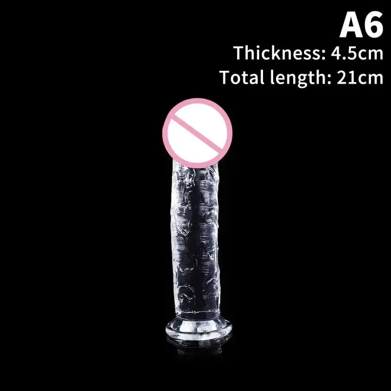 7 Sizes Dildo With Suction Cup Huge Jelly Dildos Sex Toys For Woman Men Fake Dick Big Penis Anal Butt Plug Sex Shop 18+ — image 11