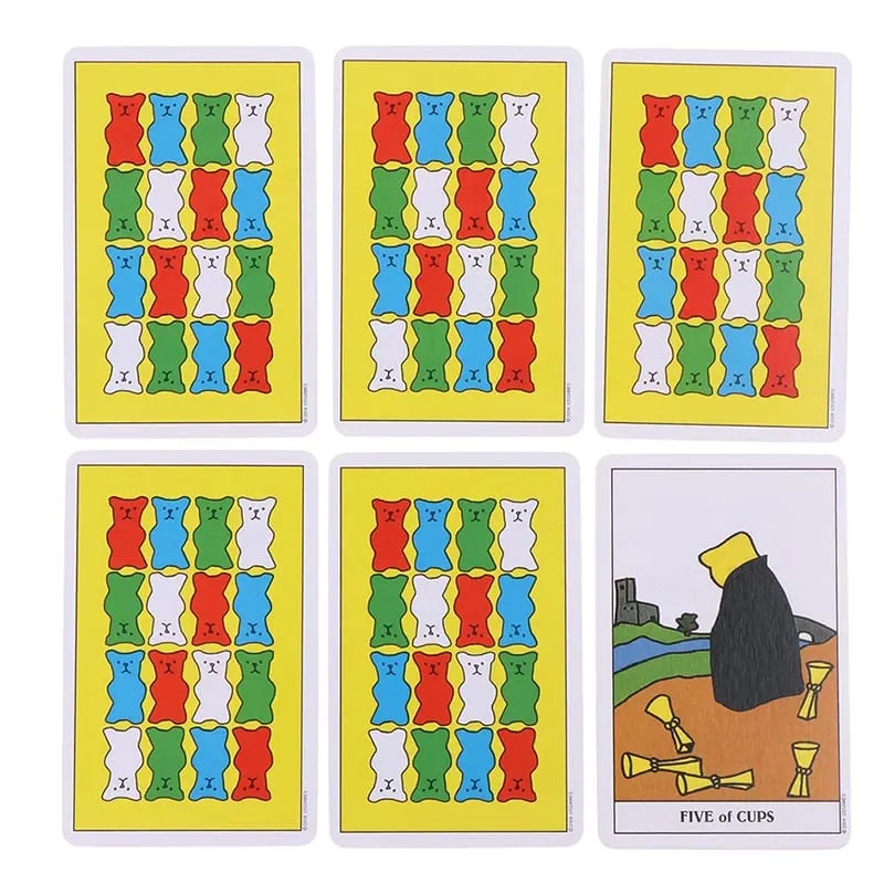 Tarot cards of gummy bear oracle deck board games — image 4
