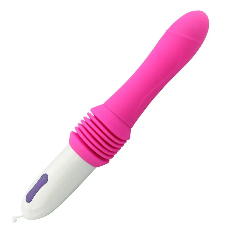 Wireless Remote Control Telescopic Cannon Machine Women's Pull-out Vibration Massage Orgasm Masturbation Device Adult Sex Toy