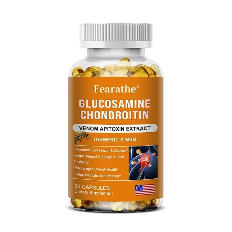 Glucosamine Chondroitin Bee Venom Turmeric & MSM - Bones Joint Antioxidant Digestive Support Non-GMO — image 10
