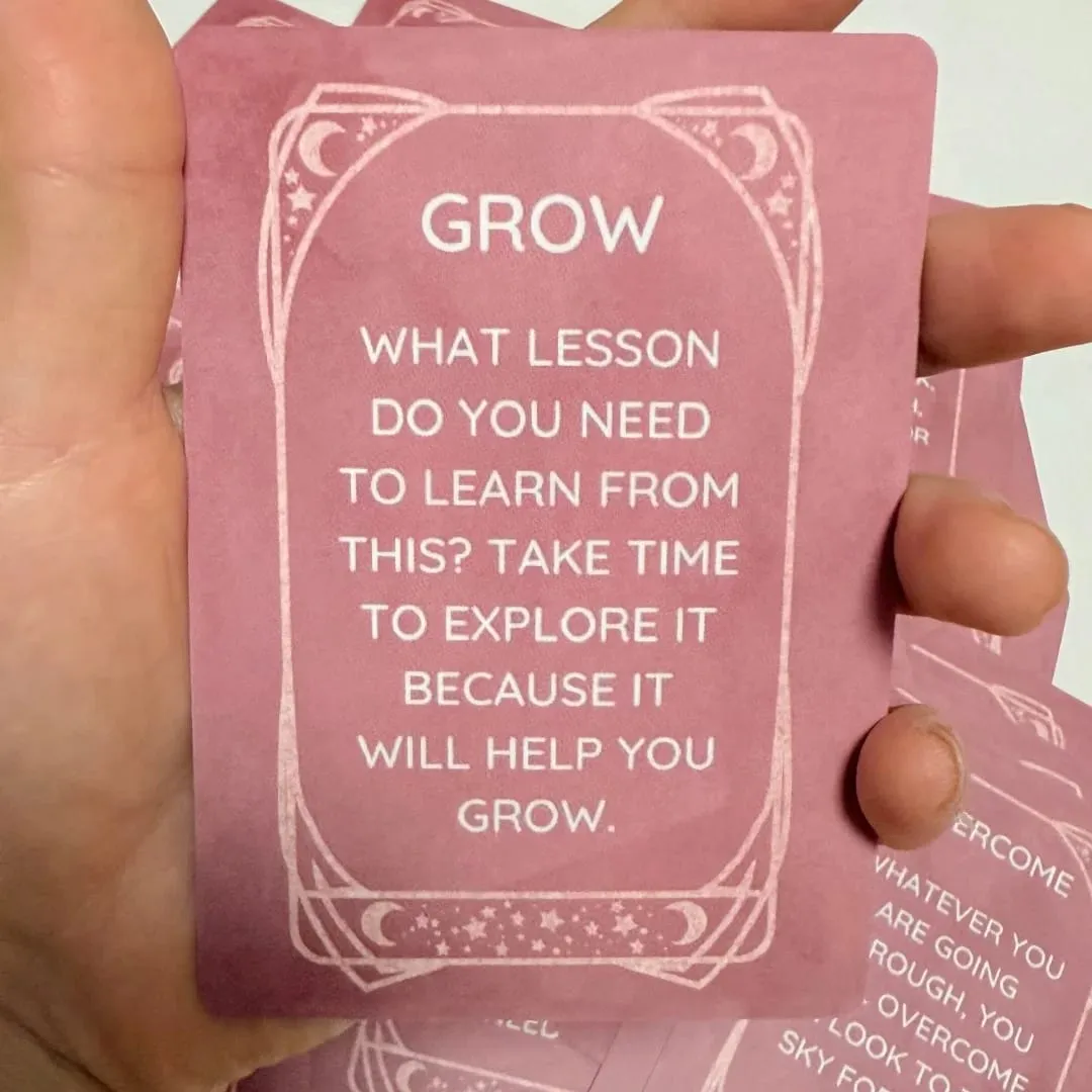 Daily Recommendation Oracle Cards 45 Card Deck English Version Meaning Family Party Board Game Oracle Cards Divination Fate Card — image 3