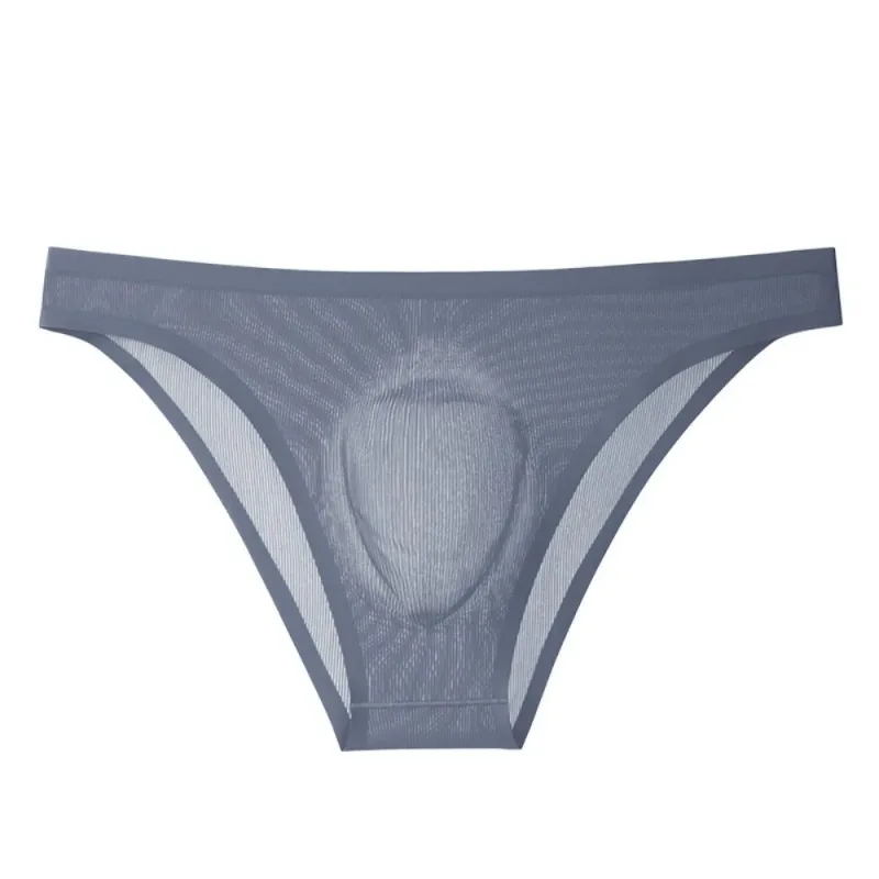 Comfortable Ice Silk Men's Triangle Panties Breathable Large Size Men Thin Briefs Lingerie Underpants Underwear for Men Men — image 18
