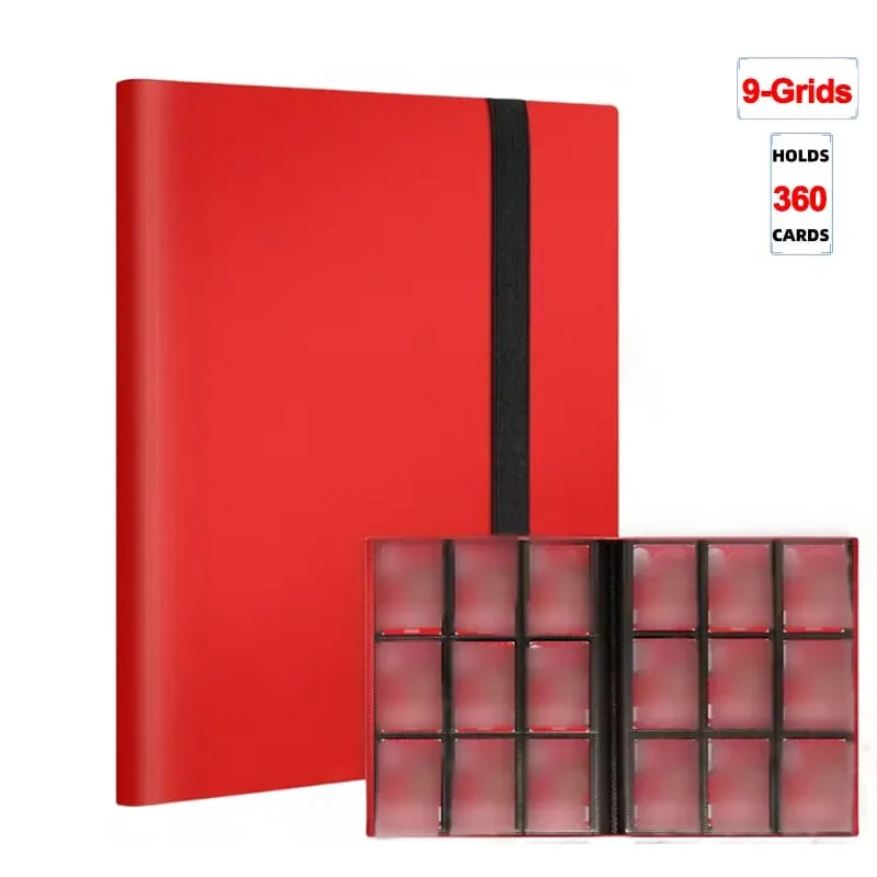 160/360/480/540 Cards Capacity Pocket Holder Binders Albums For Game Card Book Sleeve Holder Large-capacity Card Binder Notebook — image 8