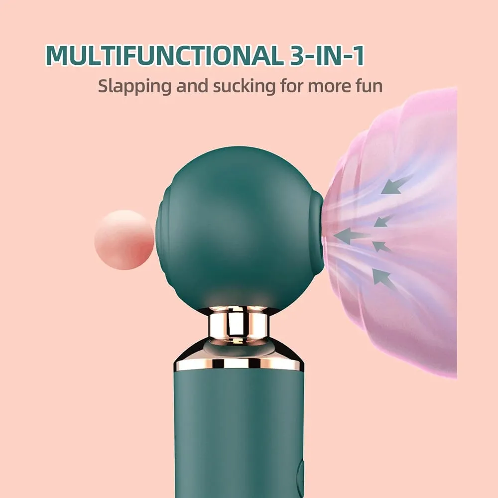Magic Av Wand Massager Dildo Masturbatore Clitoride Stimolazione del capezzolo Giocattoli del sesso in silicone Vibratore Donne Stimolatori vaginali del punto G — image 3